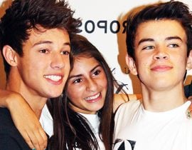 Cameron Dallas and Hayes Grier.
