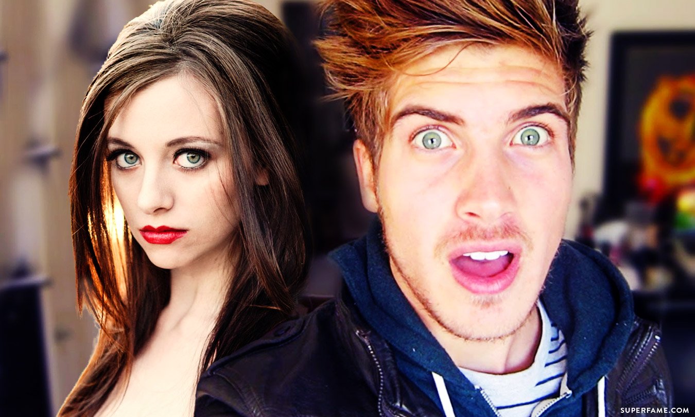Joey Graceffa and Whitney Lee Milam.
