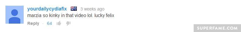 Commenter likes kinky Marzia.