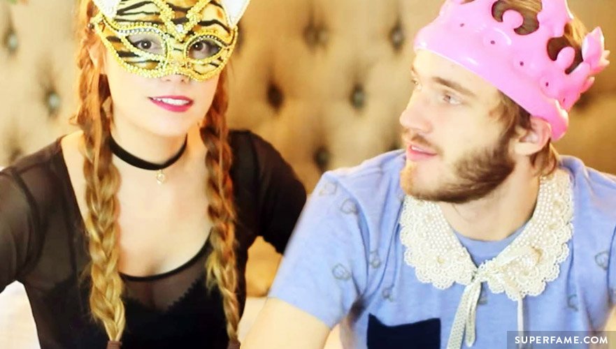 Marzia and Pewdiepie.