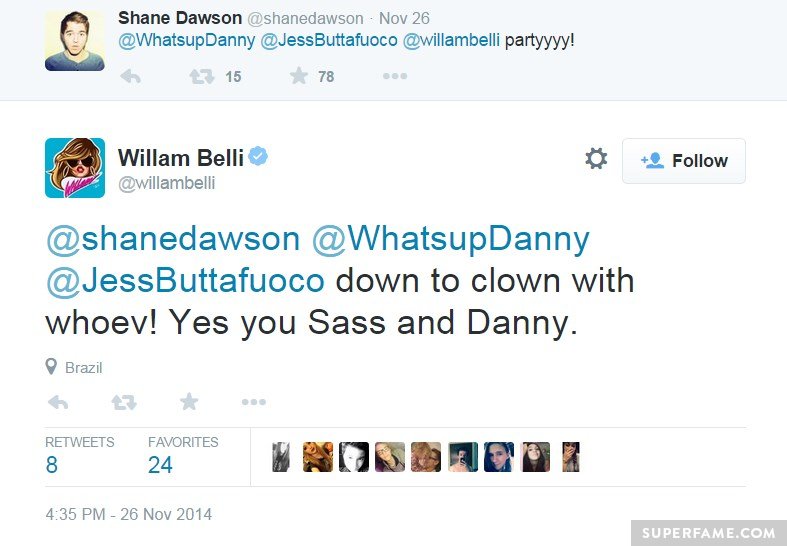 Willam, Jessie and Daniel.