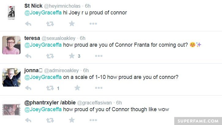 Are you proud of Connor?