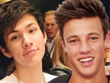 Carter Reynolds with Cam Dallas.