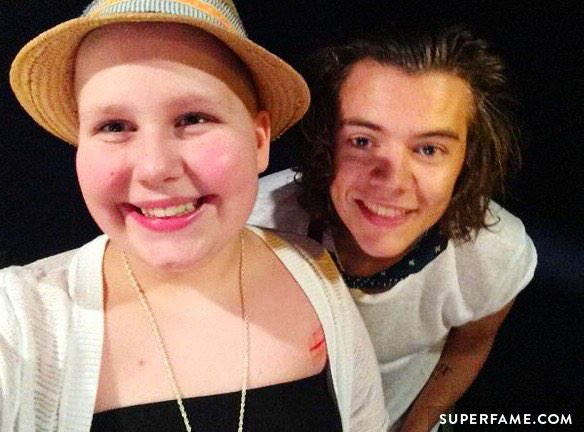 Caroline and Harry Styles