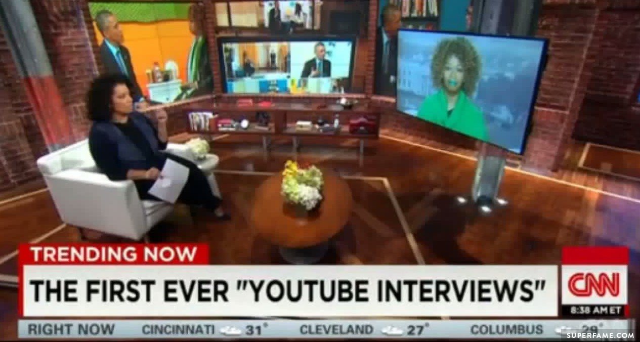 CNN interviews GloZell.