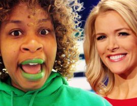 GloZell Green and Megyn Kelly