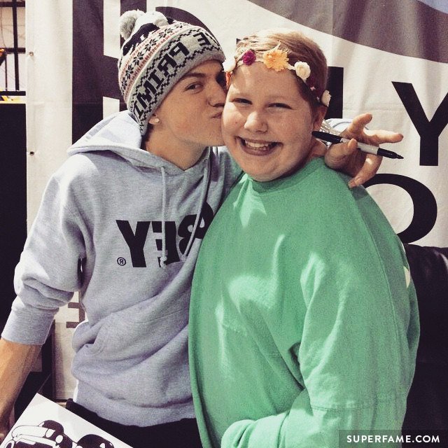 Taylor Caniff with Caroline