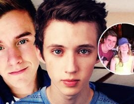 Did Connor Franta and Troye Sivan kiss?