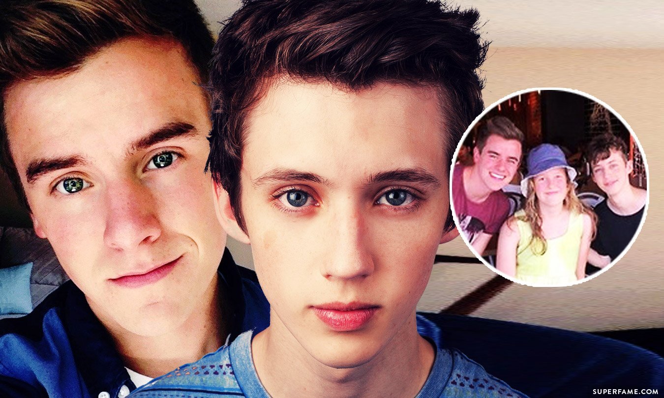 Did Connor Franta and Troye Sivan kiss?