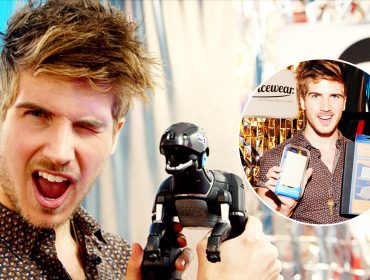 Joey Graceffa at the Grammy Gift Lounge.