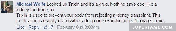 Trixin is kidney medication.
