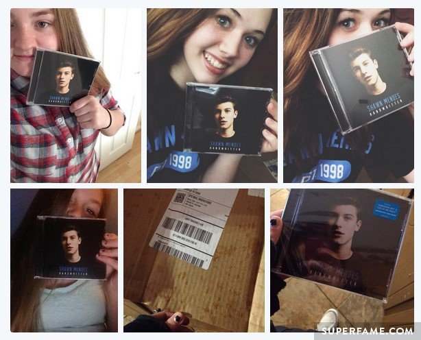 Fans buy Shawn Mendes' Handwritten.