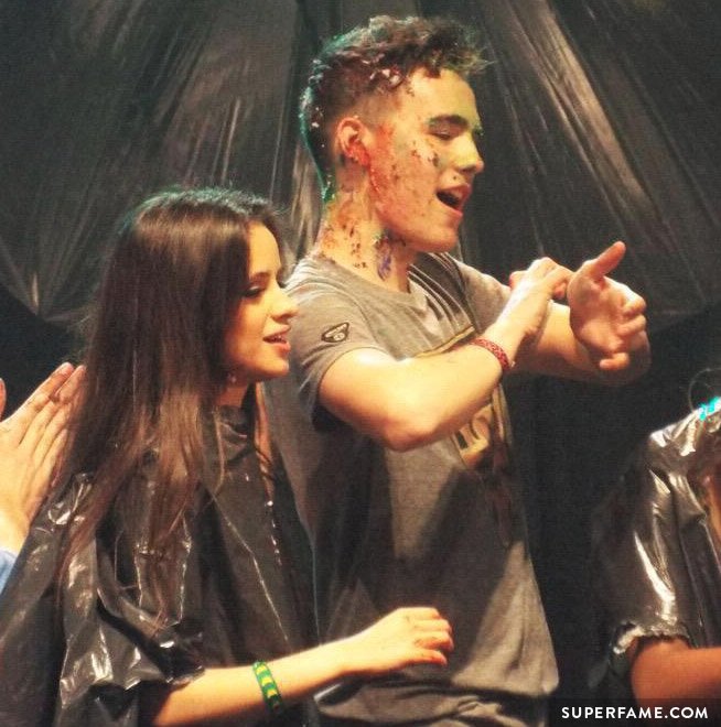 Jacob Whitesides and Camila Cabello.