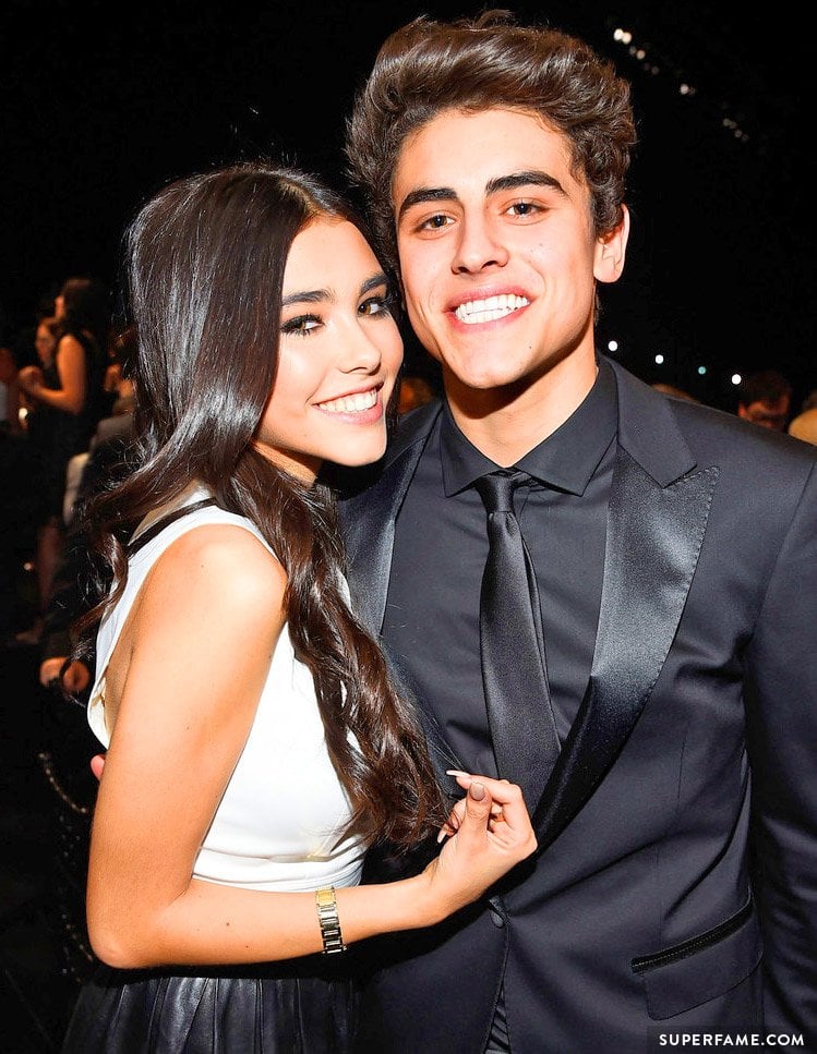 Madison Beer and Jack Gilinsky at the Bieber Roast.