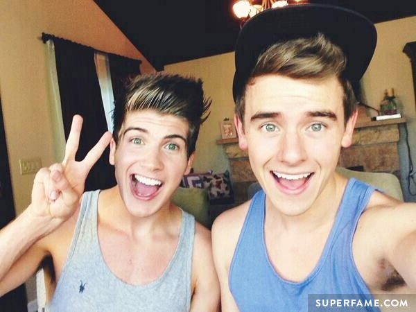 Joey Graceffa and Connor Franta. 