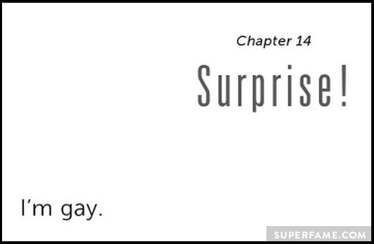 Surprise! I'm gay!