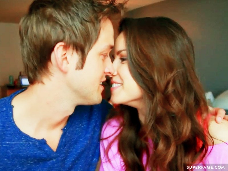 Ingrid Nilsen and Luke Conard.