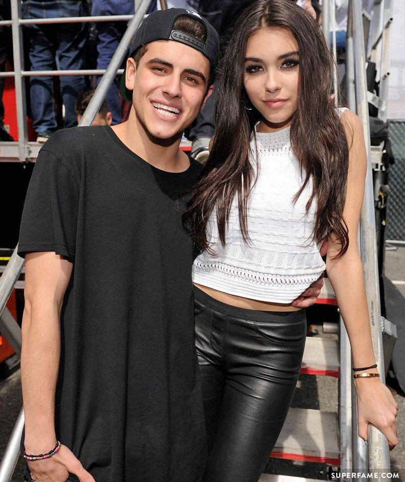 Jack Gilinsky and Madison Beer pose at DigiFest. (Photo: Twitter)
