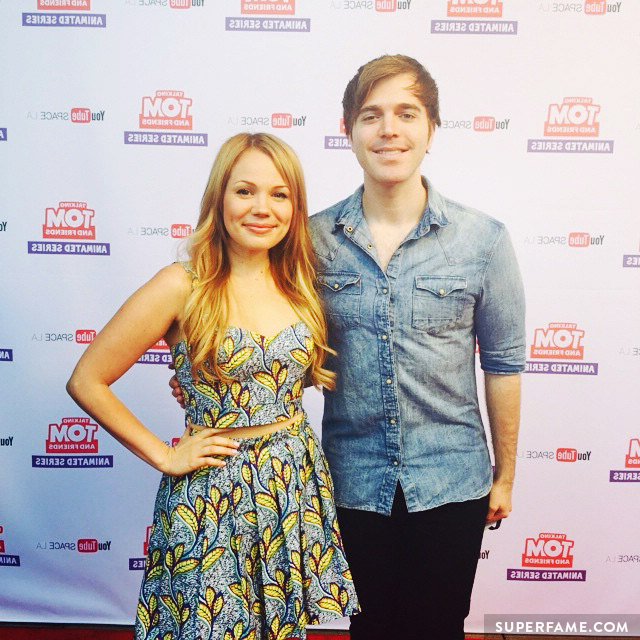 Shane Dawson with Lisa.