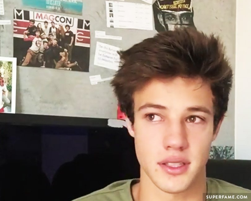 Cameron Dallas from Magcon.