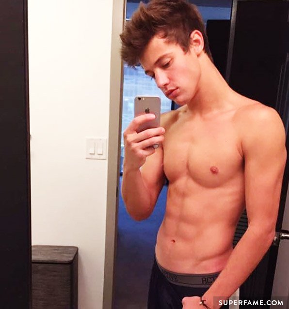 Cameron Dallas shirtless.