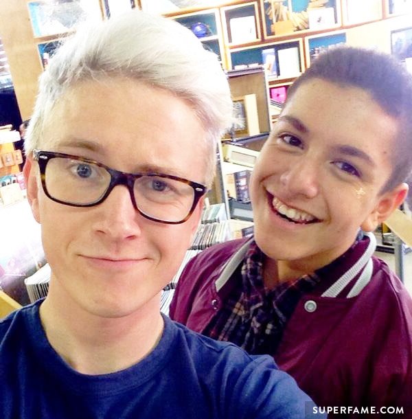 Tyler Oakley and Lohanthony.