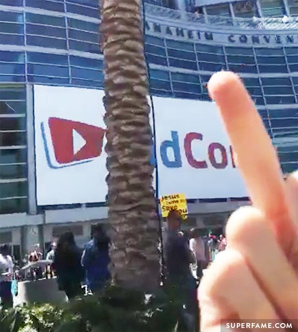 VidCon location.