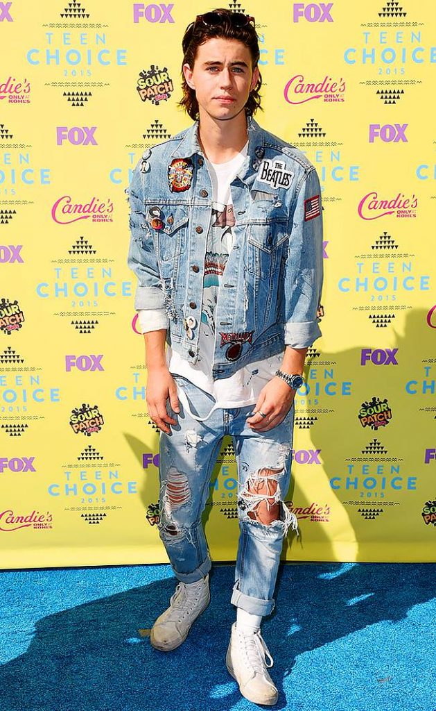 Nash Grier at the TCA's.