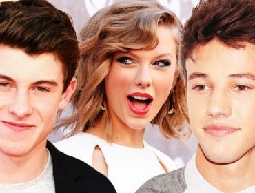 Shawn Mendes, Taylor Swift and Cameron Dallas.