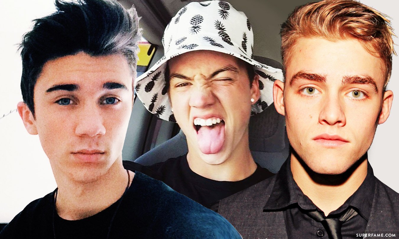 Steven Diaz, Benn Suede and Taylor Caniff.