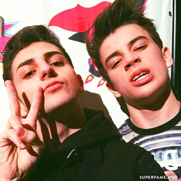 Issa and Hayes Grier.