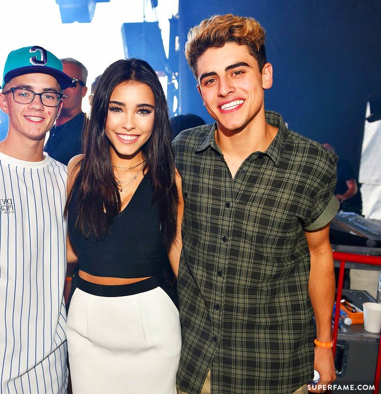 Madison Beer with boyfriend Jack Gilinsky, and 