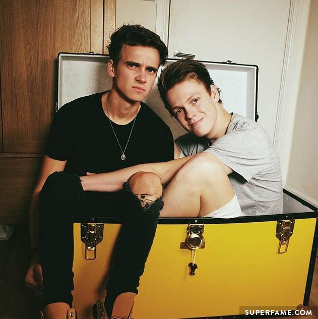 Caspar Lee and Joe Sugg.