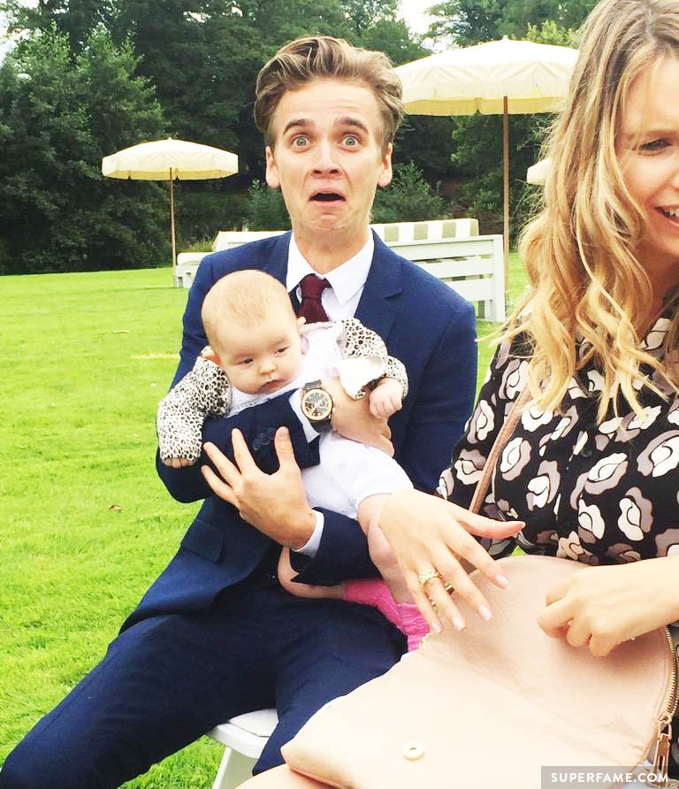 Joe Sugg at Tanya & Jim's wedding.