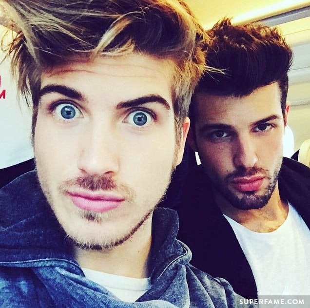 Joey Graceffa and Daniel Christopher..