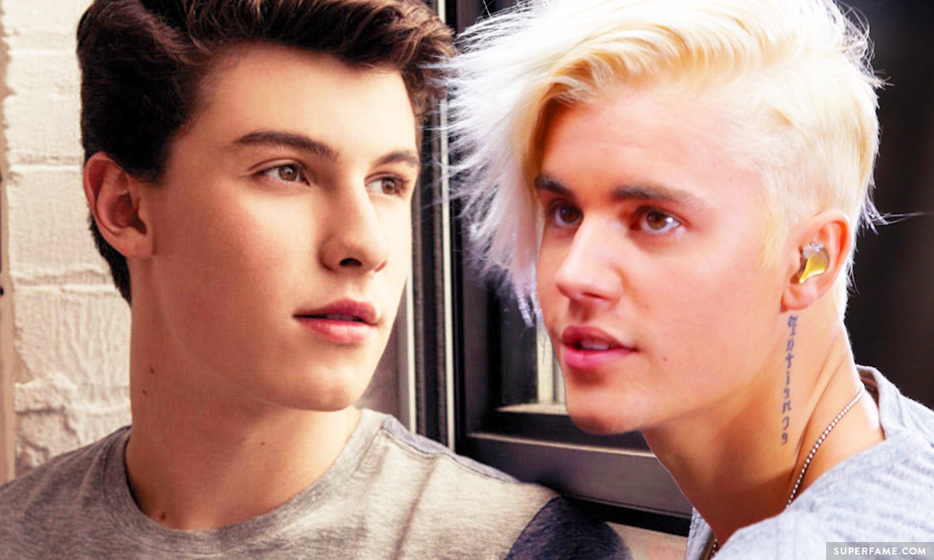 Justin Bieber and Shawn Mendes.