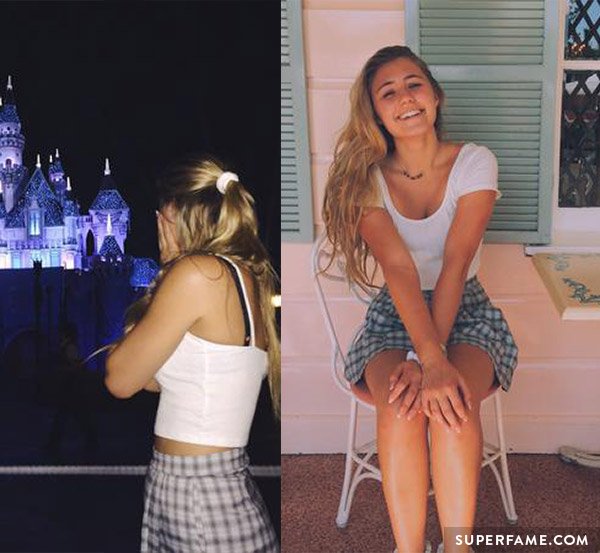 Lia Marie Johnson at Disney.