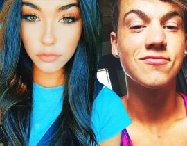 Madison Beer and Taylor Caniff had a tiff.