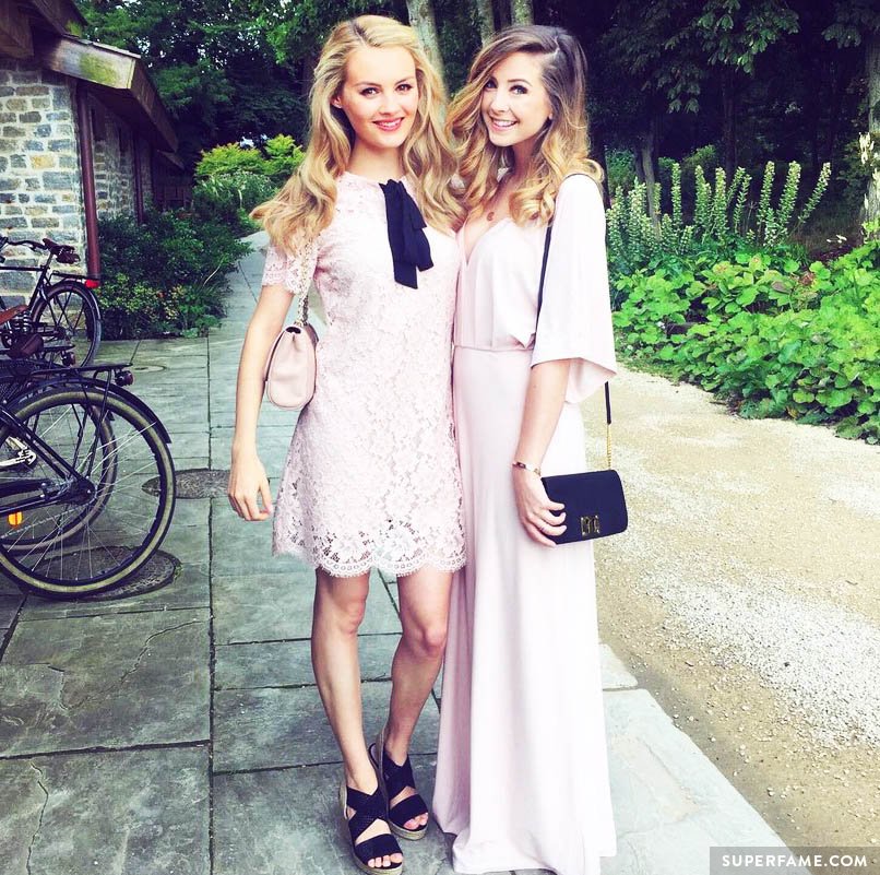 Niomi Smart and Zoe Sugg matched unintentionally.