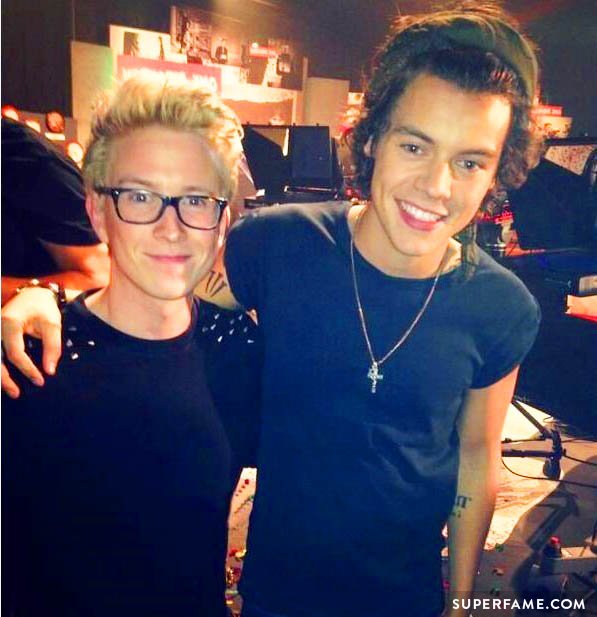 Harry Styles and Tyler Oakley.