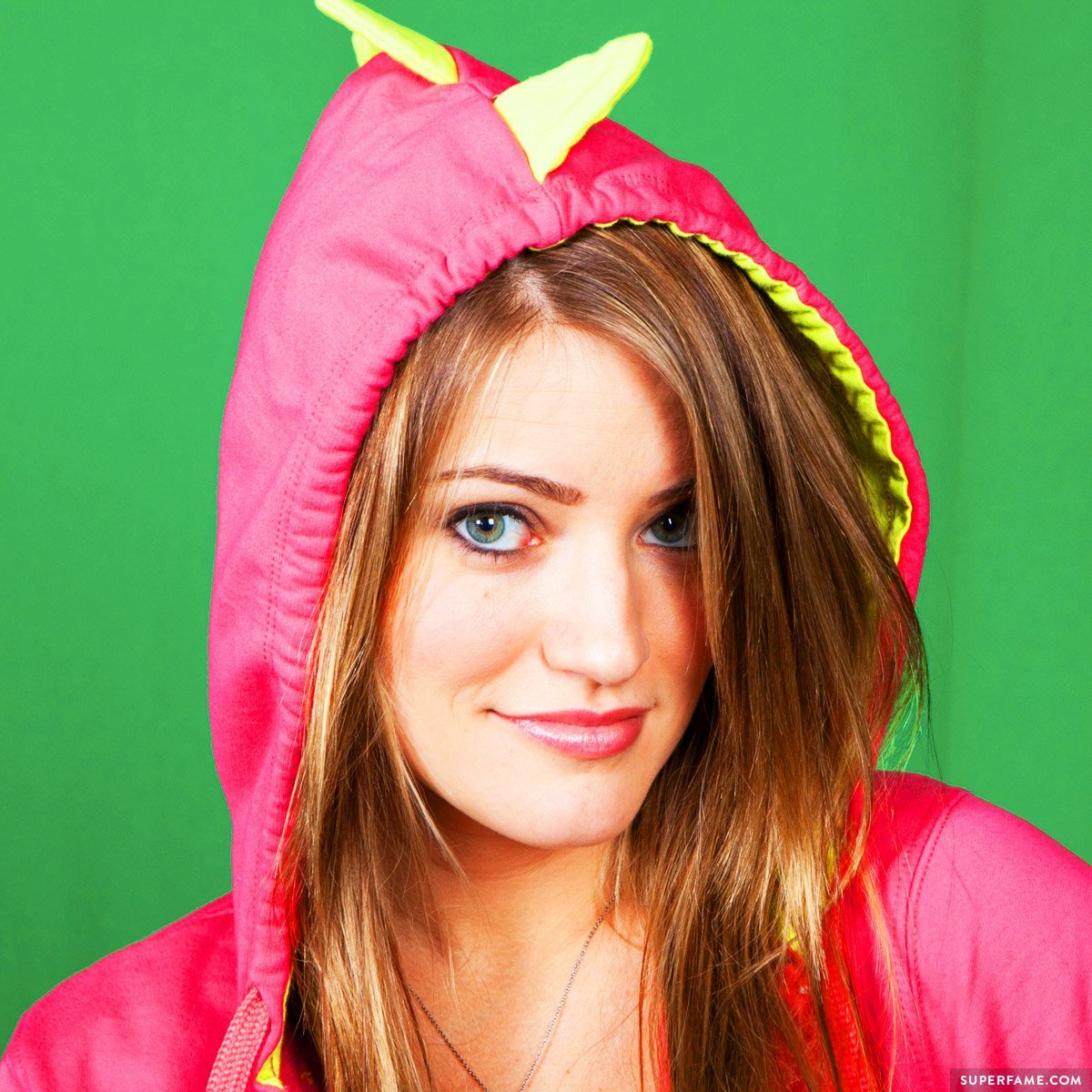 iJustine's hoodie.