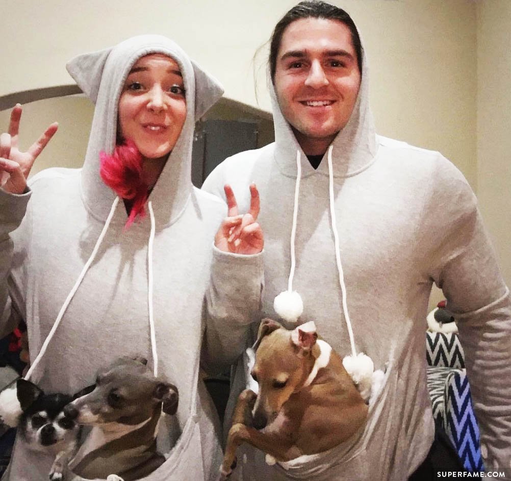 Jenna Marbles and Julien Solomita.