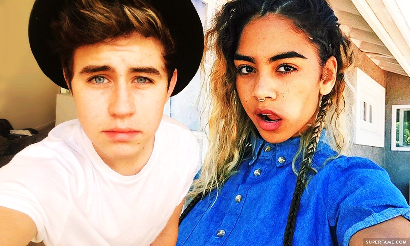 Taylor Giavasis on X: Taylor Giavasis with Nash Grier, Nila Grier