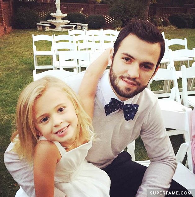 Skylynn with Will Grier.