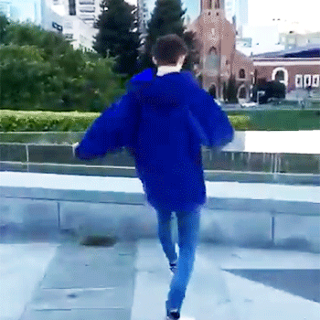 Troye takes the leap.