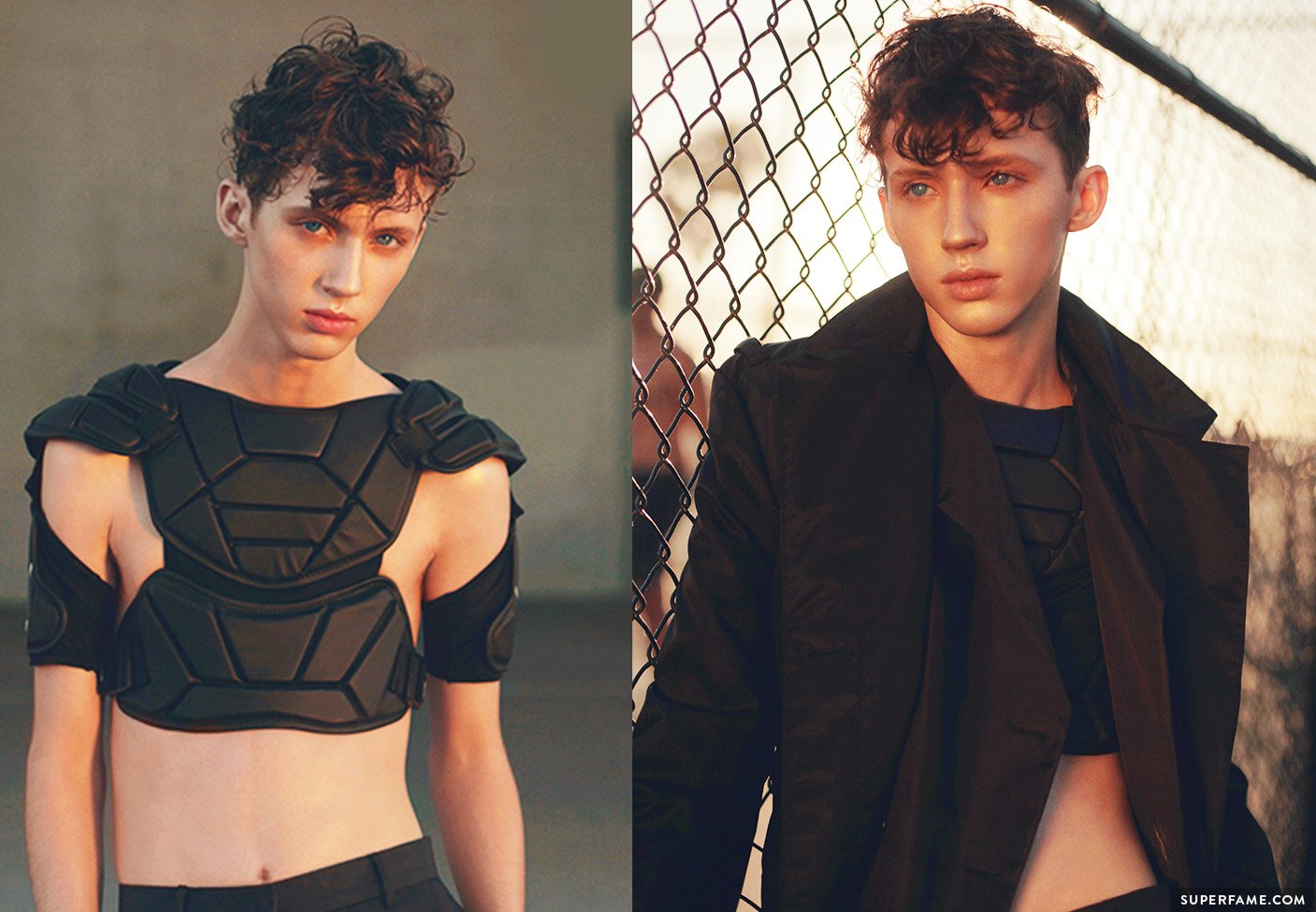 Troye Sivan bared his belly for OUT.