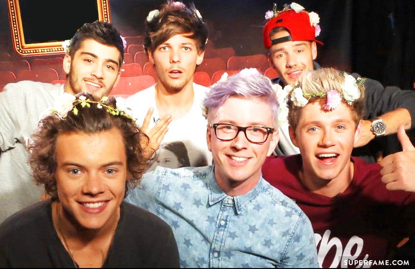 Tyler Oakley interviews One Direction.