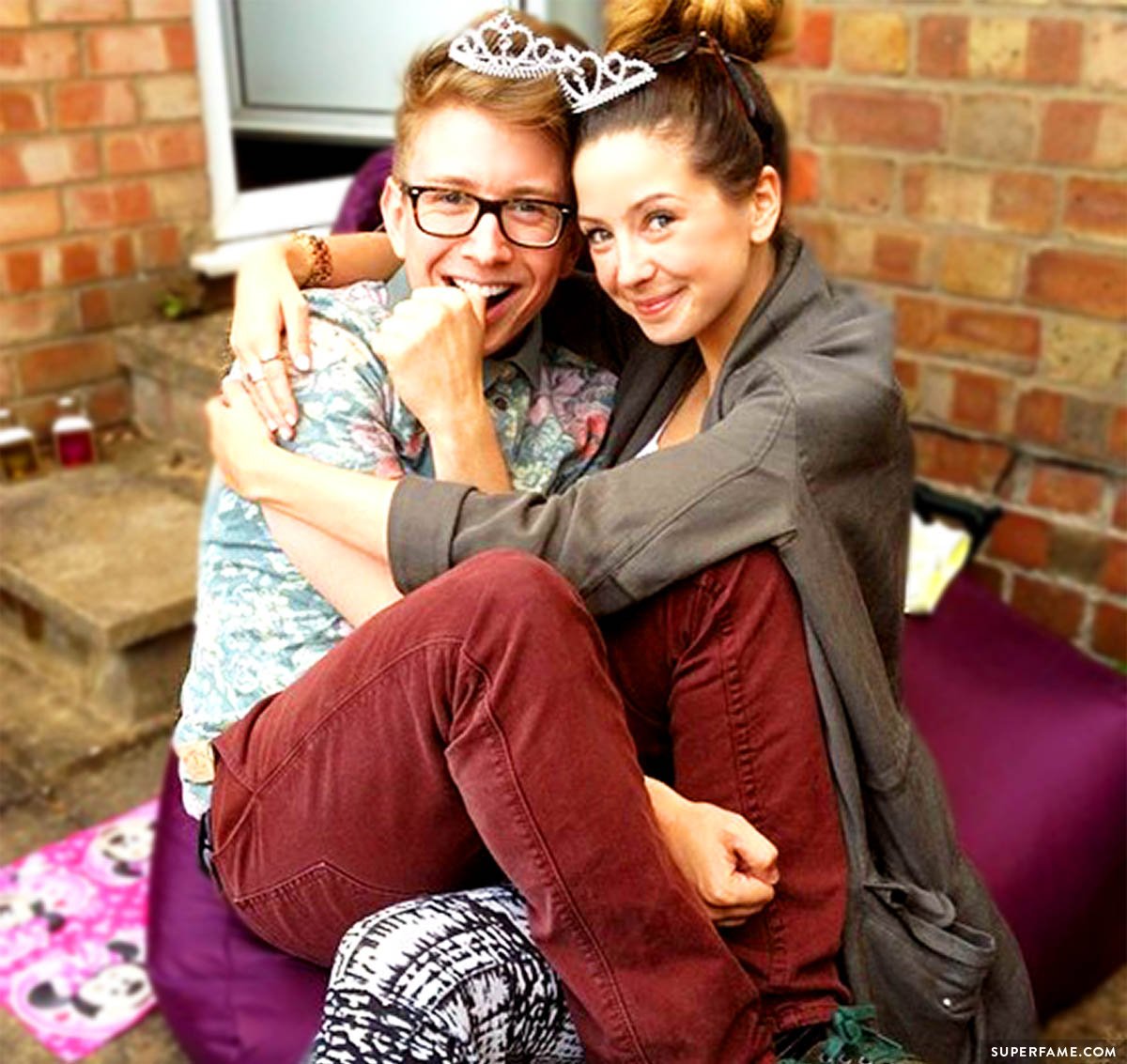 Tyler Oakley and Zoella.