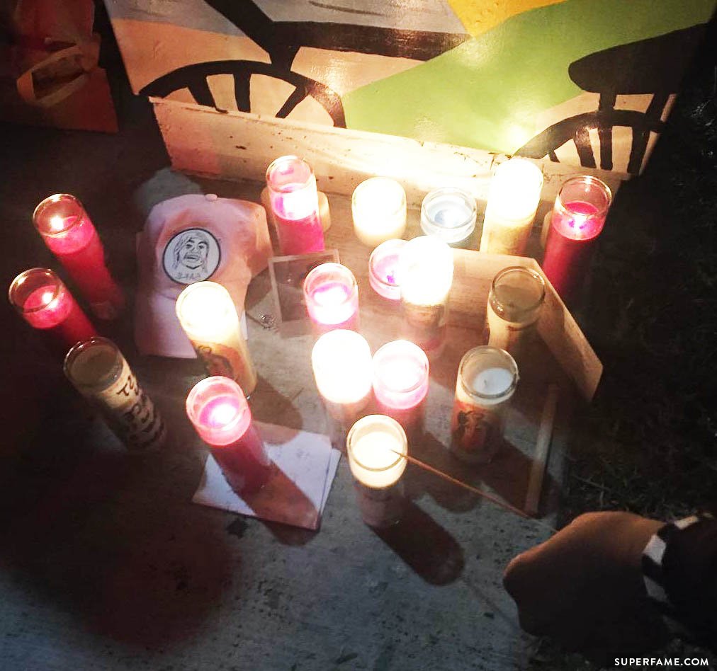 Candlelight vigil.