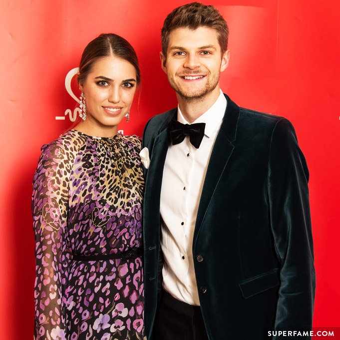 Jim Chapman and Amber Le Bon. (Photo: Getty)